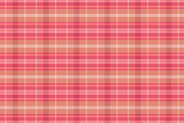 Soft Pink Plaid Seamless Pattern