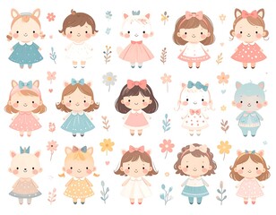 Fototapeta premium Children's cartoons