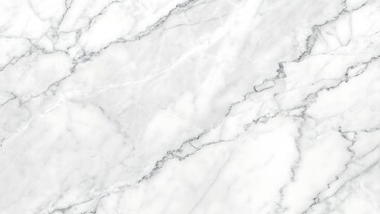 Fototapeta premium The white marble texture features intricate gray veins, creating a luxurious and elegant pattern perfect for backgrounds and designs