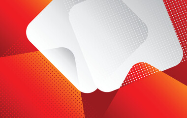 red and white modern abstract background design