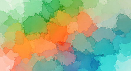 Obraz premium Abstract watercolor map of Germany with vibrant pastel colors, artistic style, high-resolution, light and airy mood, suitable for travel and geography themes