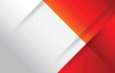 red and white modern abstract background design
