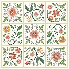 seamless floral pattern