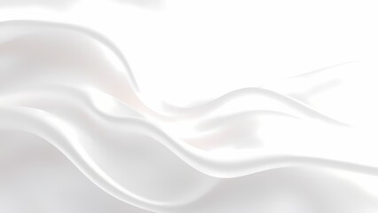 優雅に波打つシルクのドレープ2