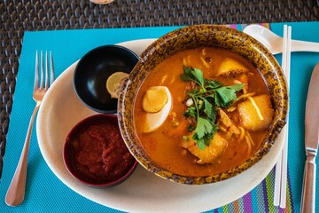 A Flavorful Southeast Asian Noodle Soup Experience