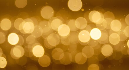 Many outoffocus round lightyellow circles fill a darkyellow background