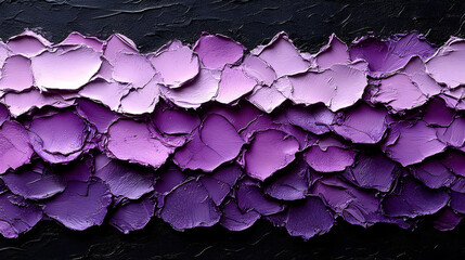 Obraz premium Abstract purple textured painting gradient background modern art design