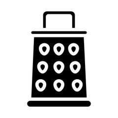 cheese grater icon logo vector illustration design, for cooking theme design