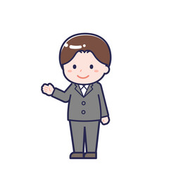 会社員／ななめ／男性 15