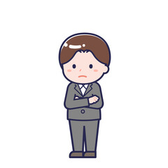 会社員／ななめ／男性 30