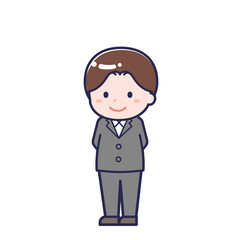 会社員／ななめ／男性 28