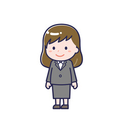 会社員／ななめ／女性 09