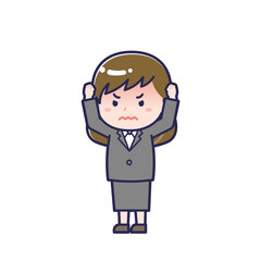 会社員／ななめ／女性 27