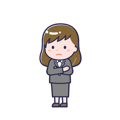 会社員／ななめ／女性 30