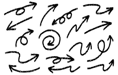 Seamless vector pattern collection arrow