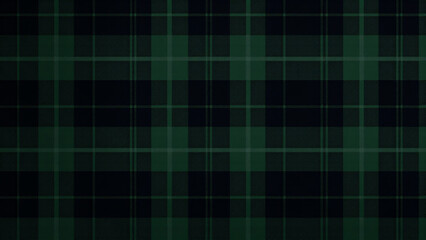 A vintage-inspired Black Watch Tartan background with faded fabric texture, highlighting dark green and navy plaid with black accents in a timeless 4K resolution.