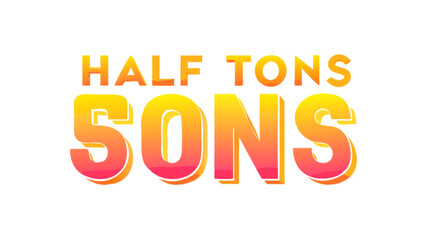 Halftones design with gradient color effect for graphic designers and creative professionals to use in projects