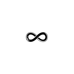 A minimalist rendering showcases a timeless infinity symbol set against a contrasting dark background, emphasizing concepts of eternity and limitless potential.