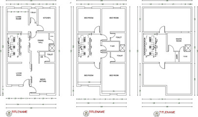 vector sketch illustration silhouette design site plan layout villa townhouse modern minimalist with interior furniture 