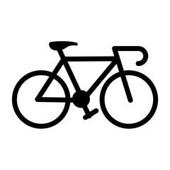 Obraz premium cycling icon or logo isolated sign symbol vector illustration - high quality black style vector icons