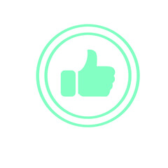 Thumbs up like icon