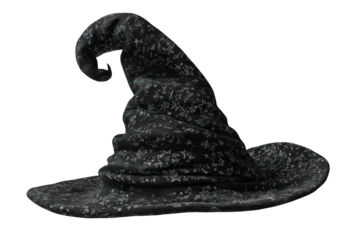 Magical Black Wizard's Hat