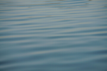 blue water surface, ripple on water, calm ocean sea