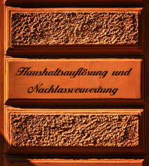 Haushaltsauflösung und Nachlassverwertung