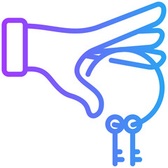 lease icon for business risk, website, application, printing, document, poster design, etc