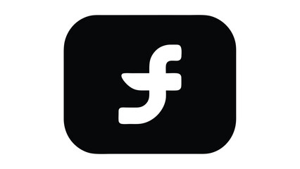 Obraz premium Minimalist Flat Vector Icons of Trending Social Media Platforms and Communication