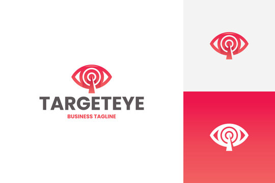 target eye vision logo vector