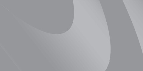 Abstract  white and gray color, modern design stripes background with geometric round shape. Vector illustration.