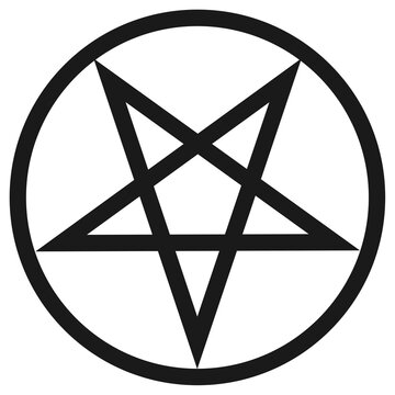 pentagram symbol icon PNG transparent background 300 dpi