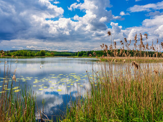 Mazury, kraina tysiąca jezior.