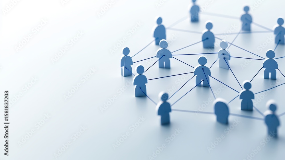 Aufkleber global network of people, connecting and collaborating in the digital age network