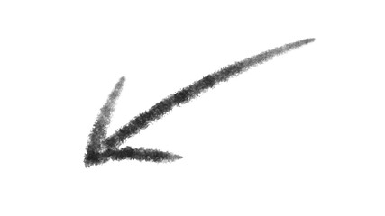 Hand drawn arrow icon 001 black