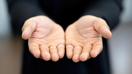 Hands raised in the air, a celebration of triumph, joy, and unbridled happiness joyful