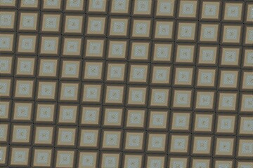 Geometric square pattern, neutral tones, modern elegant design, seamless texture
