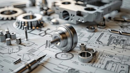 Industrial Designer with Copy Space