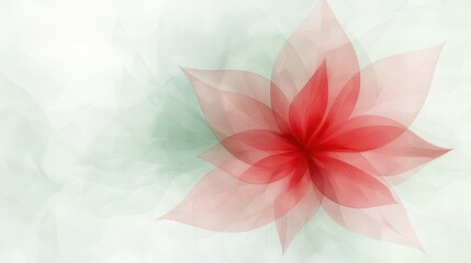Obraz premium Vibrant red flower on white, a captivating closeup of nature's beauty red