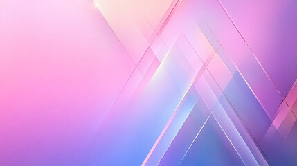 Abstract geometric shapes in soft pastel colors