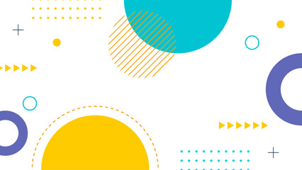 Colorful abstract geometric design perfect for backgrounds, prints, packaging, web graphics, and marketing materials. Bold, vibrant, modern pattern.