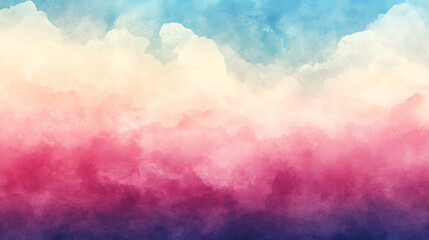 Obraz premium Soft, colorful cloudscape