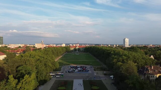 Plac Jasne Błonia im. Jana Pawła II w Szczecinie