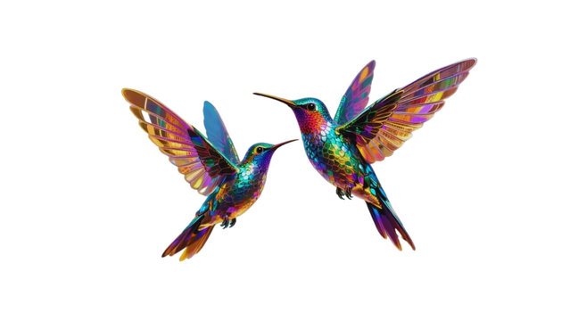 hummingbird in flight