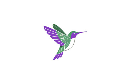 hummingbird in flight