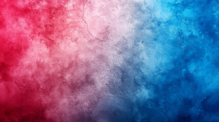 Fototapeta premium Abstract textured background with vibrant red and blue gradients