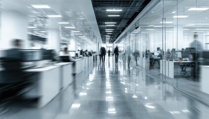 Fototapeta premium office, professionals, blurred, busy, dynamic, organization, task, interaction, efficiency, networking, collaboration, engagement, vision, planning, motivation, relationship, teamwork, management, inn