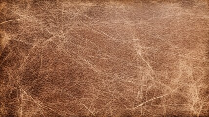 Fototapeta premium Rustic Brown Leather Texture Background Close Up