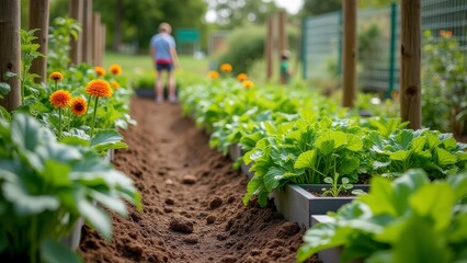 School Garden Outdoor Learning Environmental Education Sustainability